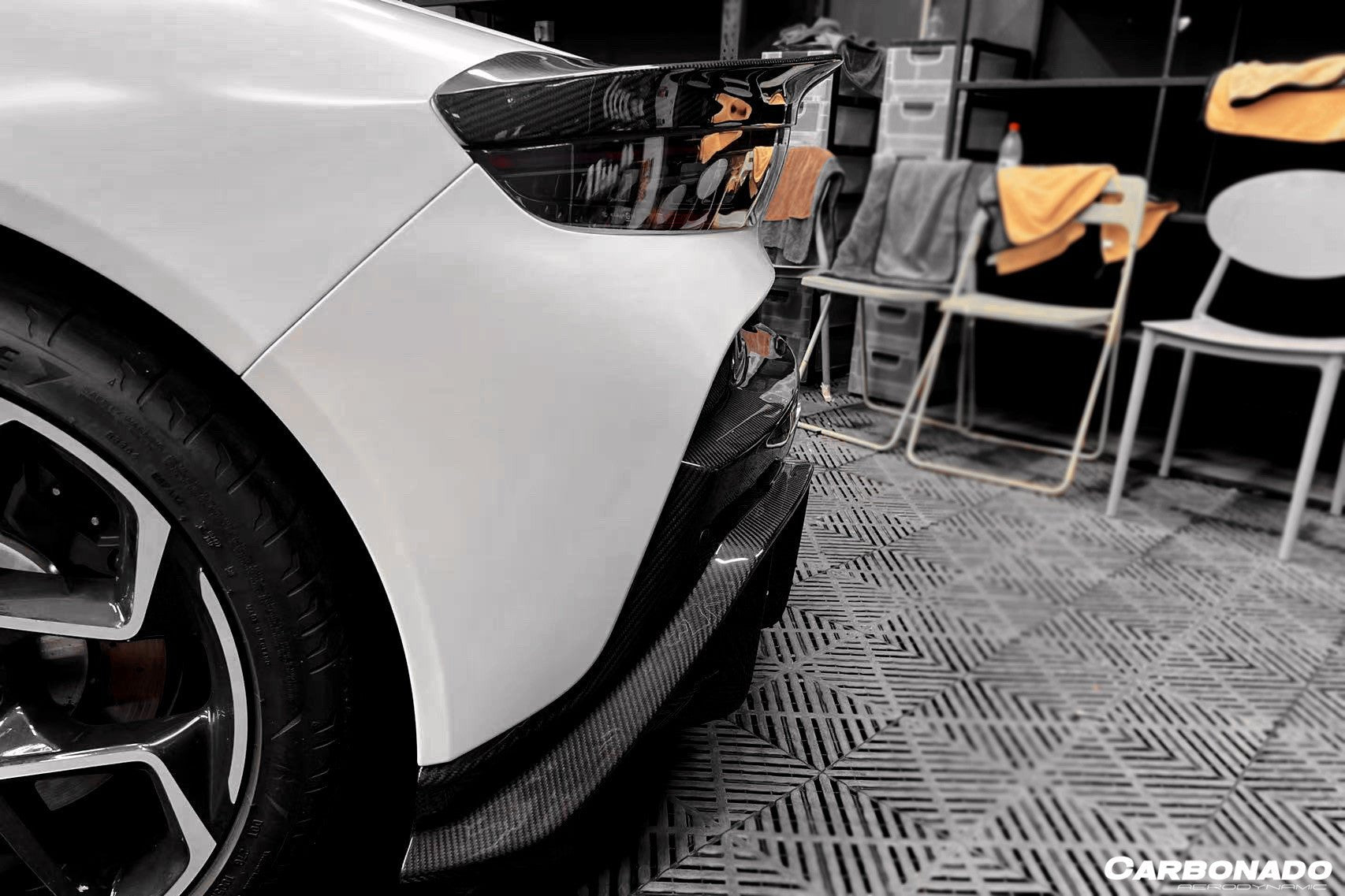 2020 - 2024 Maserati MC20 SVD Style Dry Carbon Fiber Rear Ducktail Spoiler